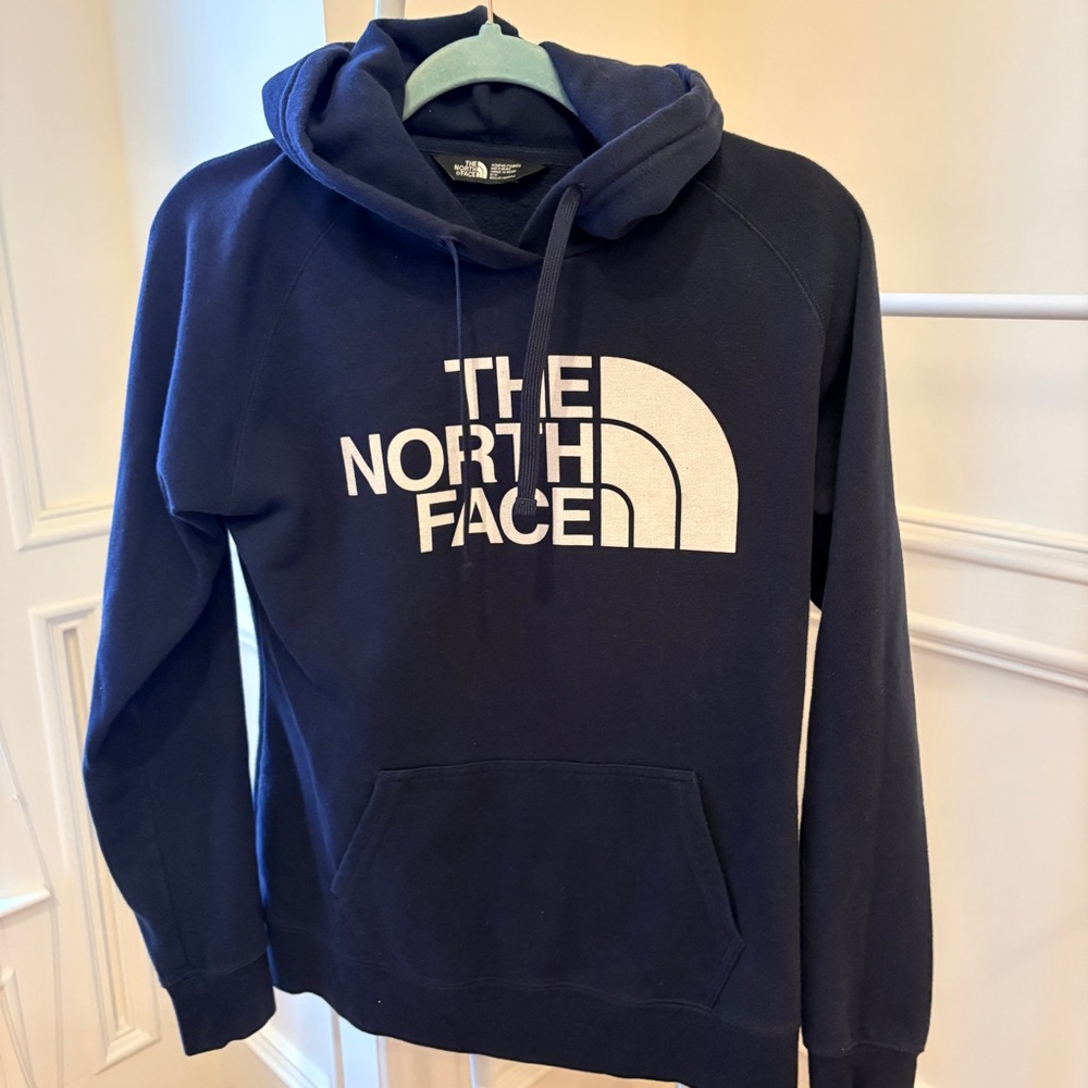 The North Face Women's Navy Blue Hoodie